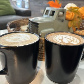Brick and Stone Coffee - Large White Chocolate Mocha and a Large Mocha. So delicious. - Coffee & Tea Near Me - Reedley, California Brick and Stone Coffee - Large White Chocolate Mocha and a Large Mocha. So delicious. - Coffee & Tea Near Me - Reedley, California