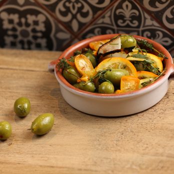 Costera - Citrus and Vermouth Marinated Olives - Spanish Near Me - New Orleans, Louisiana