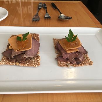 SKADI - Smoked deer heart appetizer - Modern European Near Me - Mammoth Lakes, California