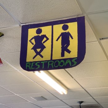 Head West Sub Stop - The restrooms are clean and the sign is funny - Sandwiches Near Me - Springfield, Illinois