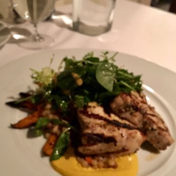 80 Thoreau - Grilled swordfish main dish. Very good! - New American Near Me - Concord, Massachusetts