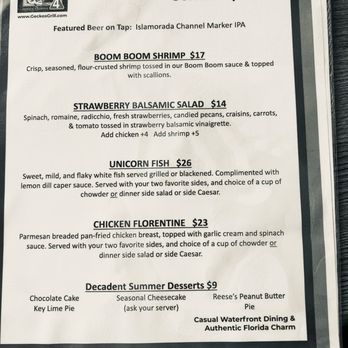 Dockside Waterfront Grill - Seafood Near Me - Venice, Florida