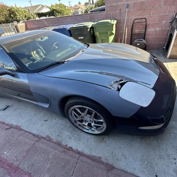 Wrench Rebel Collision - This is what it looked like before !! - Body Shops Near Me - Garden Grove, California