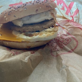 Tim Hortons - Sausage instead of bacon - Coffee & Tea Near Me - Lincoln Park, Michigan Tim Hortons - Sausage instead of bacon - Coffee & Tea Near Me - Lincoln Park, Michigan