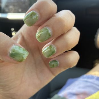 Little Art Nails - my most recent manicure - kim did a wonderful job with these matcha latte nails - Nail Salons Near Me - Los Angeles, California Little Art Nails - my most recent manicure - kim did a wonderful job with these matcha latte nails - Nail Salons Near Me - Los Angeles, California