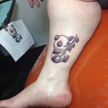 Black Cherry Tattoo Studio - Panda! I just love Eric's work! He's the best! I won't go to anyone else - Tattoo Near Me - Lagrangeville, New York