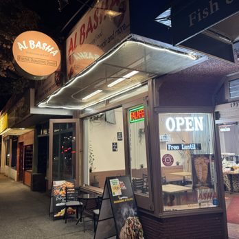 Al Basha - Front of restaurant~ - Halal Near Me - Vancouver, British Columbia