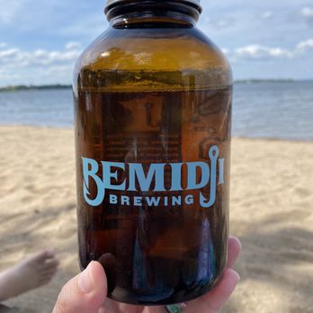 Bemidji Brewing - Enjoying it on the beach! - Breweries Near Me - Bemidji, Minnesota