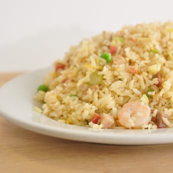 Wok This Way - a plate of fried rice with shrimp - Vietnamese Near Me - Edmonton, Alberta Wok This Way - a plate of fried rice with shrimp - Vietnamese Near Me - Edmonton, Alberta