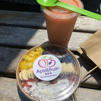Aca & Fruits - Miami - Juice Bars & Smoothies Near Me - Miami, Florida