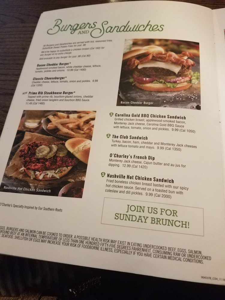 O Charley S Restaurant Bar Takeout Delivery 80 Photos 74