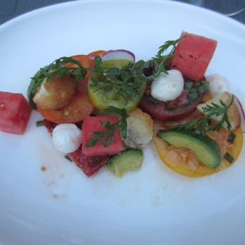 Barndiva - Heirloom tomato salad - New American Near Me - Healdsburg, California Barndiva - Heirloom tomato salad - New American Near Me - Healdsburg, California