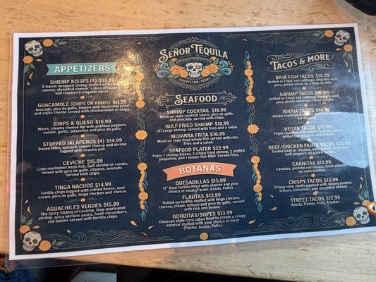 Menu photo 1 Mr Taco Cantina Galveston, TX