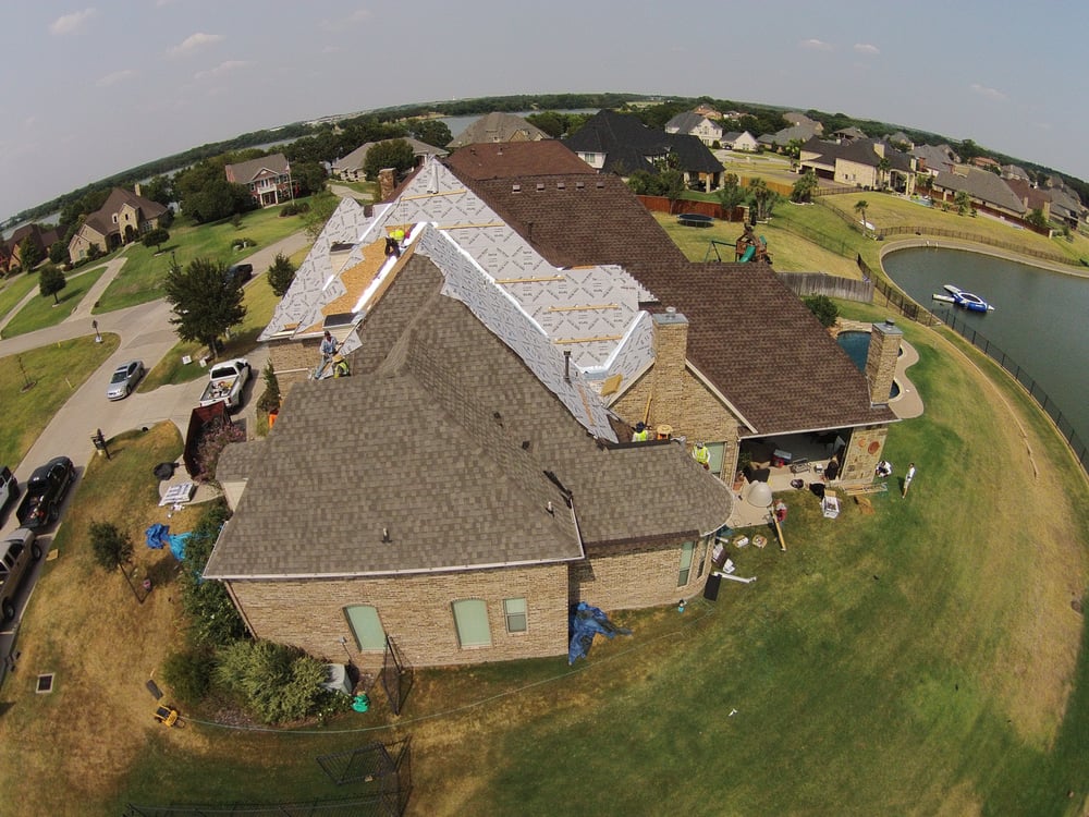 Slide of Roofing Giant