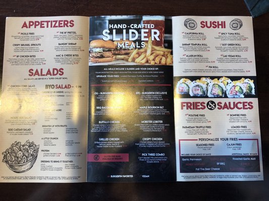 Menu photo 1 BurgerFi Northville, MI