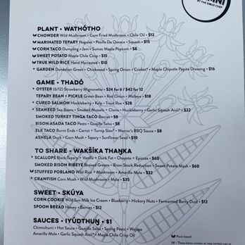 Owamni - Everything on this menu is unique - New American Near Me - Minneapolis, Minnesota