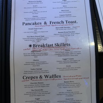 Scotts Family Restaurant - Menu - Diners Near Me - Paris, Ontario