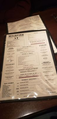 Menu photo 2 Wildfire Eden Prairie, MN Menu photo 2 Wildfire Eden Prairie, MN