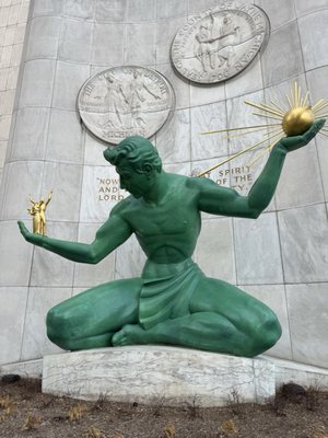 The Spirit of Detroit by null