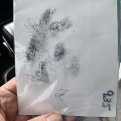 Rutherford-Corbin Funeral Home - This is the "paw print" I received after trusting Rutherford-Corbin with gifting me a "memory" of my beloved dog. No apologies.