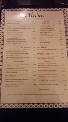 Menu photo 6 Le Petit Médicis Paris, 75 Menu photo 6 Le Petit Médicis Paris, 75