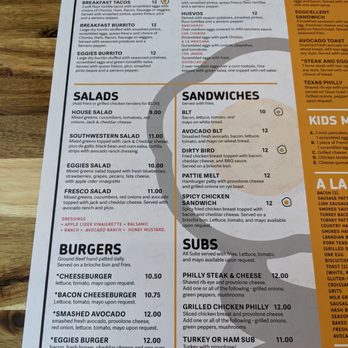Eggies - Menu 5, July 2025 - Breakfast & Brunch Near Me - Winston-Salem, North Carolina Eggies - Menu 5, July 2025 - Breakfast & Brunch Near Me - Winston-Salem, North Carolina