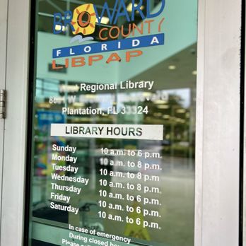 Broward County Libraries - West Regional Library - Libraries Near Me - Plantation, Florida Broward County Libraries - West Regional Library - Libraries Near Me - Plantation, Florida