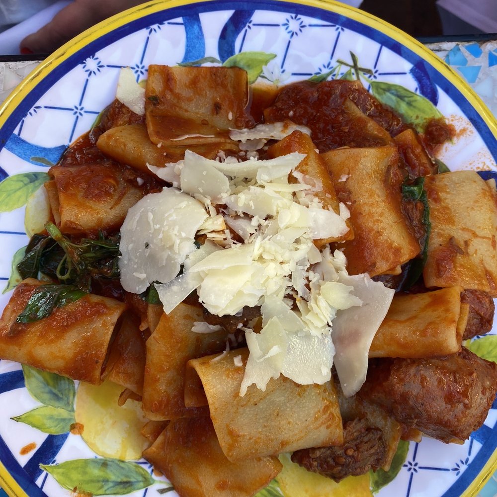 Locanda Ravello - Tonight's special lamb sausage and beef pasta - Italian Near Me - Danville, California Locanda Ravello - Tonight's special lamb sausage and beef pasta - Italian Near Me - Danville, California