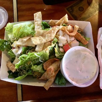 Drunken Clam - Side salad with Ranch - Sports Bars Near Me - Saint Petersburg, Florida