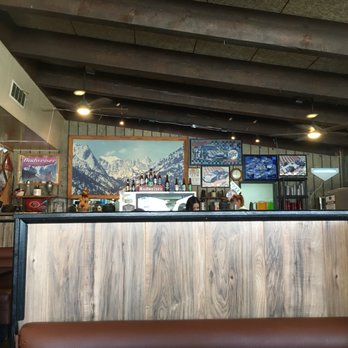 Mt Whitney Restaurant - Great paintings and art over the bar, highlighting Mt. Whitney and the early settlers in the area. Other walls are covered with film history - American Near Me - Lone Pine, California Mt Whitney Restaurant - Great paintings and art over the bar, highlighting Mt. Whitney and the early settlers in the area. Other walls are covered with film history - American Near Me - Lone Pine, California