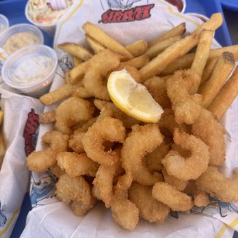 Barb's Fish & Chips - Shrimp dinner basket - Seafood Near Me - Victoria, British Columbia Barb's Fish & Chips - Shrimp dinner basket - Seafood Near Me - Victoria, British Columbia