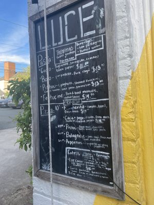 Menu photo 2 Luce Charlottesville, VA