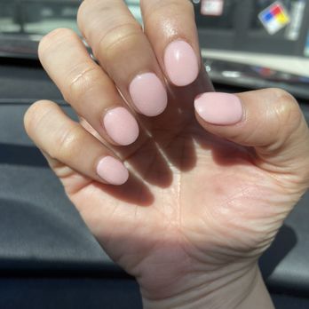 Venetian Nail Spa - Dip nail polish in a cream pink color - Nail Salons Near Me - Sugar Land, Texas Venetian Nail Spa - Dip nail polish in a cream pink color - Nail Salons Near Me - Sugar Land, Texas