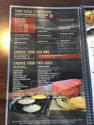 Menu photo 4 Black Rock Bar & Grill Portage, MI