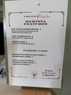 Menu photo 3 Frothy Rooster Hickory, NC