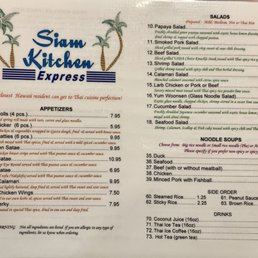 Photos For Siam Kitchen Express Menu Yelp