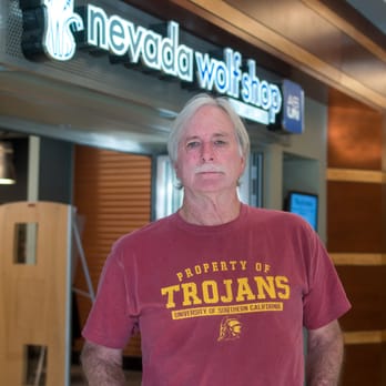 Nevada Wolf Shop - Yes, I'm wearing a USC Trojans tee shirt, but I did go to USC. Only one semester, but that counts. - Bookstores Near Me - Reno, Nevada