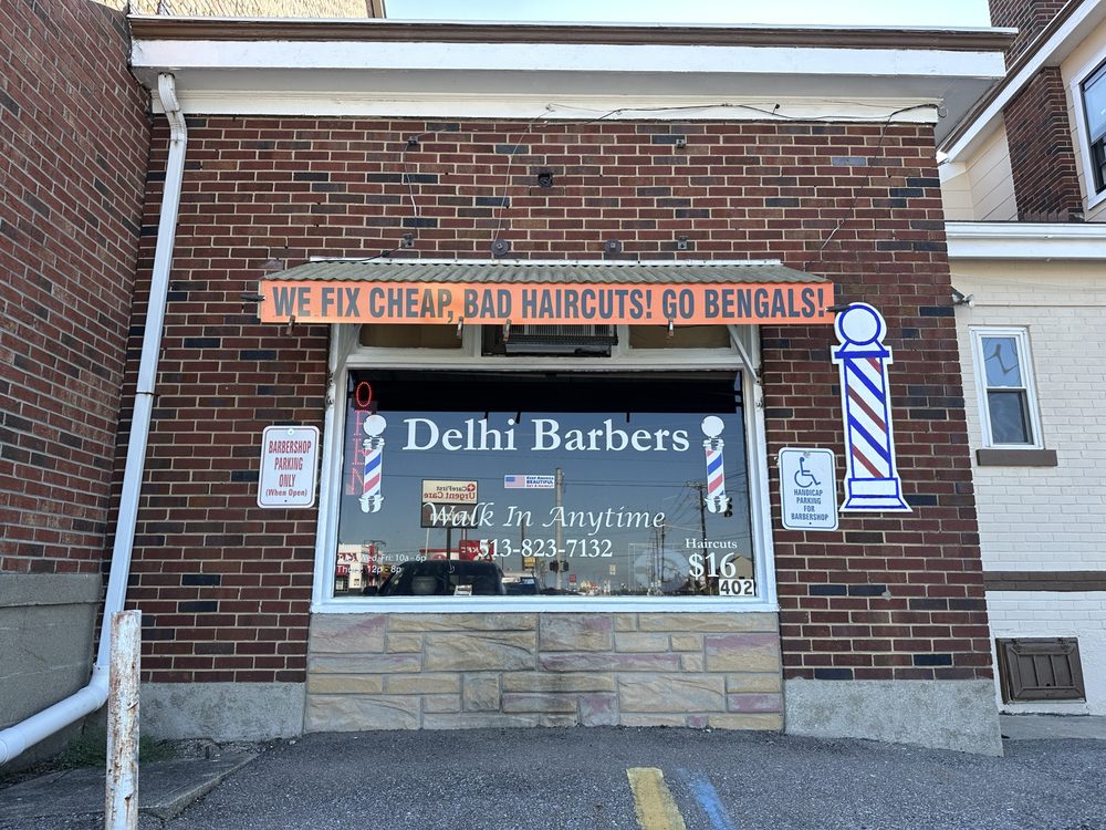 DELHI BARBERS Updated September 2024 402 Greenwell Ave, Cincinnati