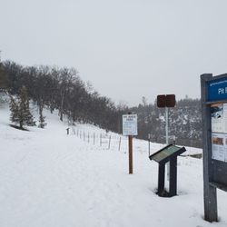 Pit River Access - Snowshoes.  Bam.