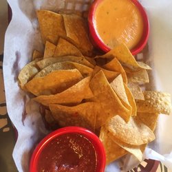 Skooner's Grill & Bar - House made chips/salsa/queso