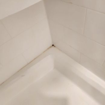Tru by Hilton Cartersville - Shower black mold - Hotels Near Me - Cartersville, Georgia Tru by Hilton Cartersville - Shower black mold - Hotels Near Me - Cartersville, Georgia