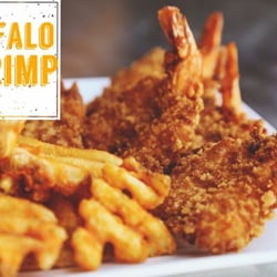 Wings To Go - House made Buffalo shrimp.