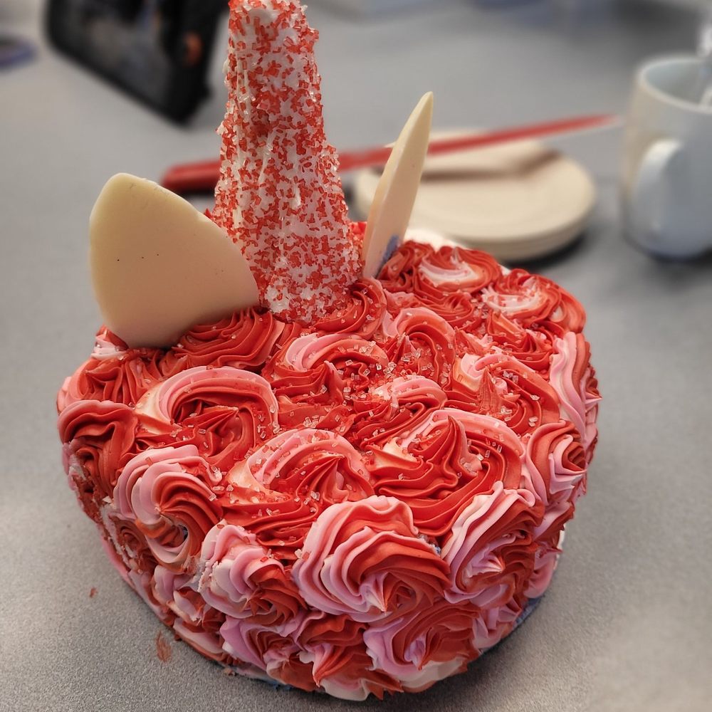Baskin-Robbins - The cake after it was fixed - Ice Cream & Frozen Yogurt Near Me - Windsor, California