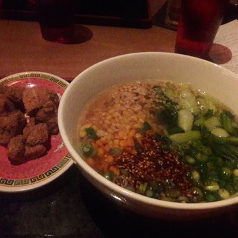 RAMEN-SAN - fried chicken and kimchi ramen with chicken on the side - Ramen Near Me - Chicago, Illinois RAMEN-SAN - fried chicken and kimchi ramen with chicken on the side - Ramen Near Me - Chicago, Illinois