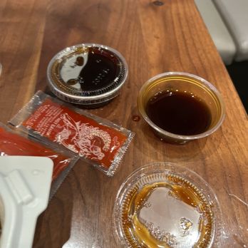 Ono Hawaiian BBQ - DELICIOUS warm teriyaki sauce! It's difficult to just have one container! It's so good! - Hawaiian Near Me - Bakersfield, California Ono Hawaiian BBQ - DELICIOUS warm teriyaki sauce! It's difficult to just have one container! It's so good! - Hawaiian Near Me - Bakersfield, California