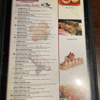 Ohayo Sushi - Menu - Sushi Bars Near Me - Webster, Texas Ohayo Sushi - Menu - Sushi Bars Near Me - Webster, Texas