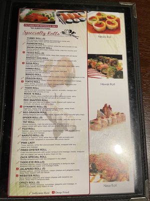 Menu photo 8 Ohayo Sushi Webster, TX Menu photo 8 Ohayo Sushi Webster, TX