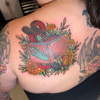 Forever Tattoo - Marigolds turned out so amazing omg - Tattoo Near Me - Sacramento, California Forever Tattoo - Marigolds turned out so amazing omg - Tattoo Near Me - Sacramento, California