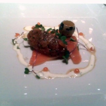 Tocqueville - salmon tartar - New American Near Me - New York, New York Tocqueville - salmon tartar - New American Near Me - New York, New York