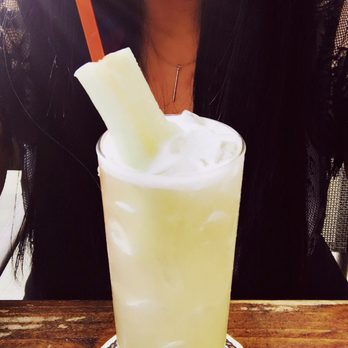 Venice Beach Bar & Kitchen - Hers... CUCUMBER GARDEN  Cucumber Dill vodka, lime, sugar - Dive Bars Near Me - Venice, California